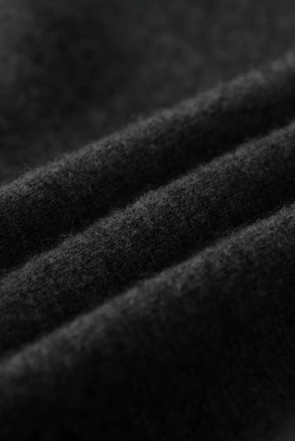 Black Premium Cashmere Vest