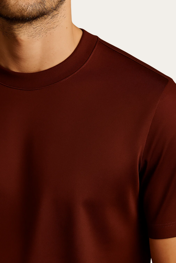 Burgundy Red Imperial Tee