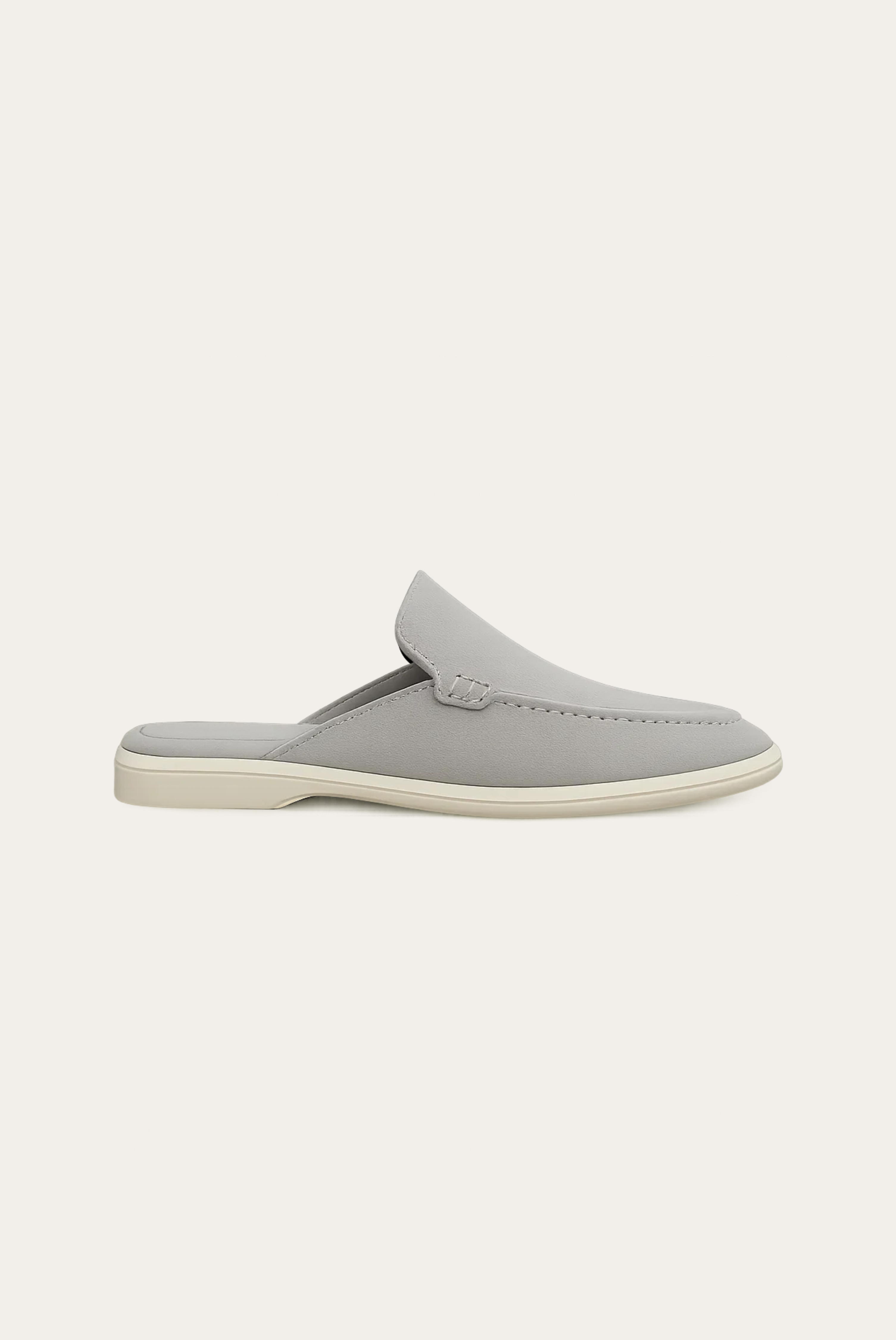 Light Grey Donati Mule