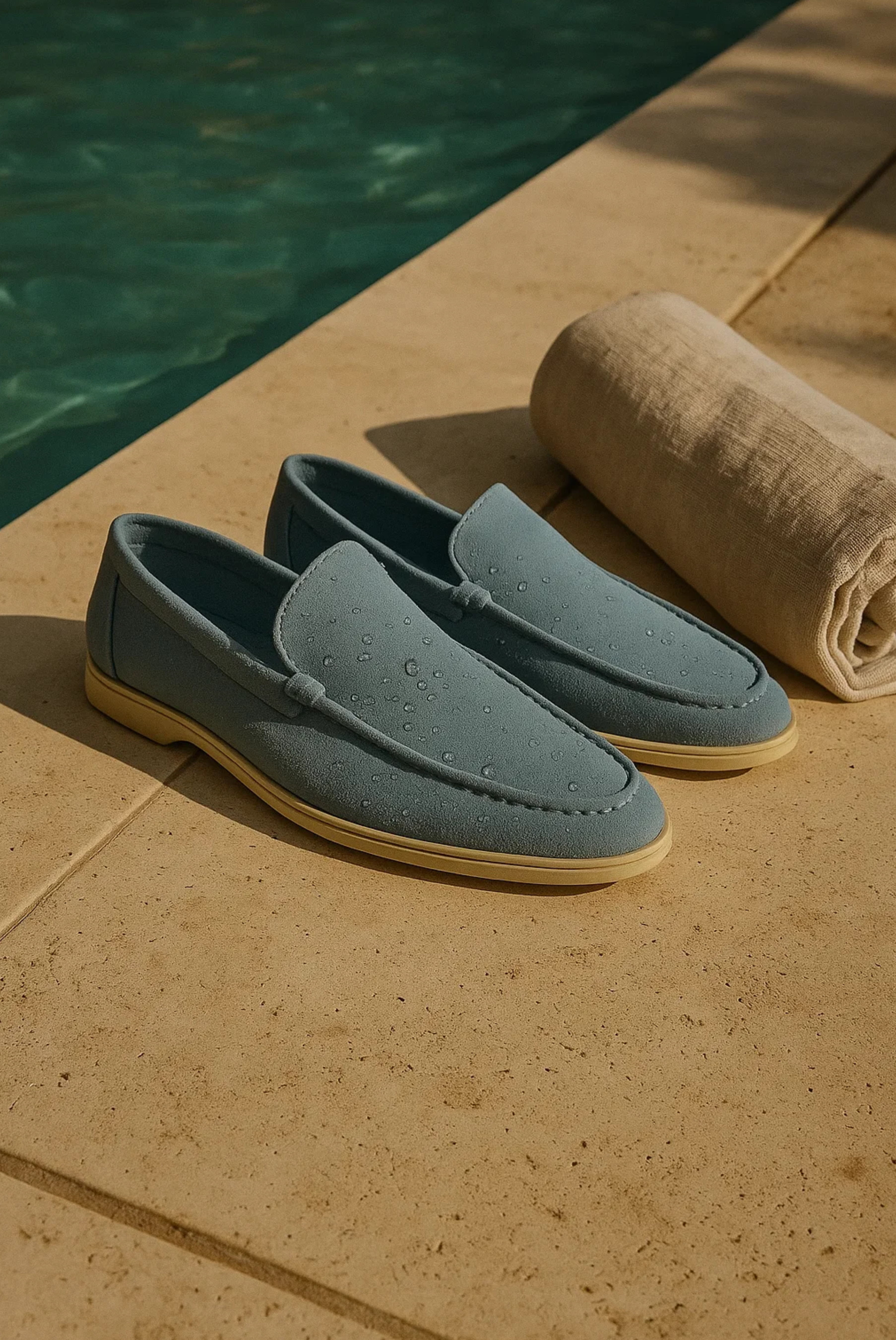 Baby Blue Donati Loafer