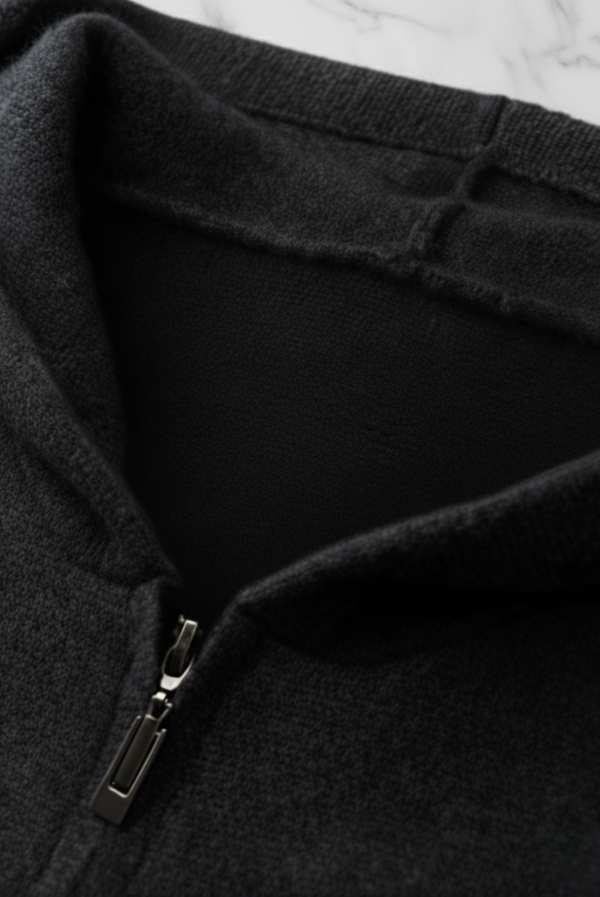 Black Premium Cashmere Vest