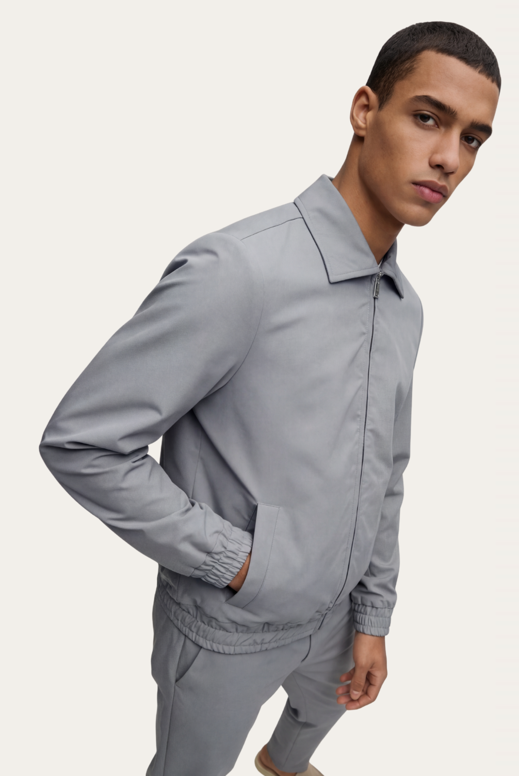 Cloud Grey Tech Suit