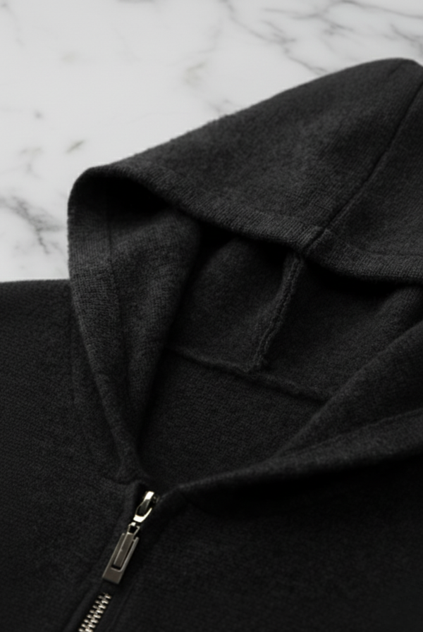 Black Premium Cashmere Vest
