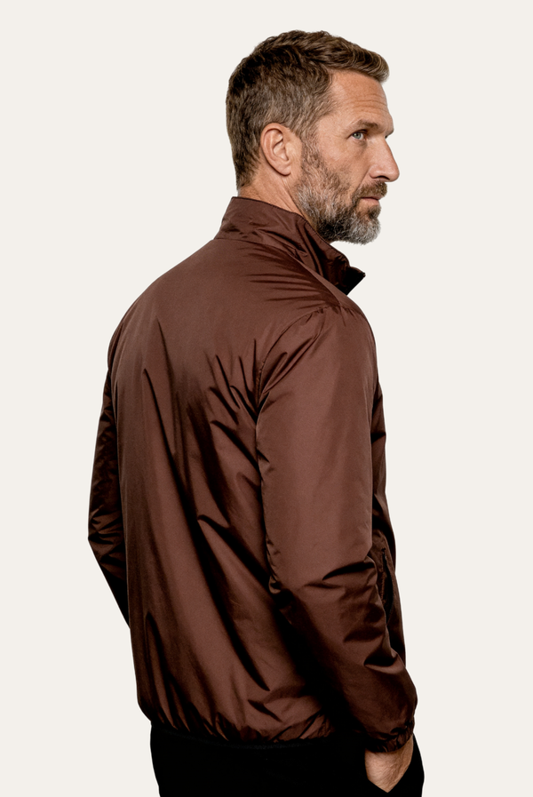 Brauner Windbreaker 