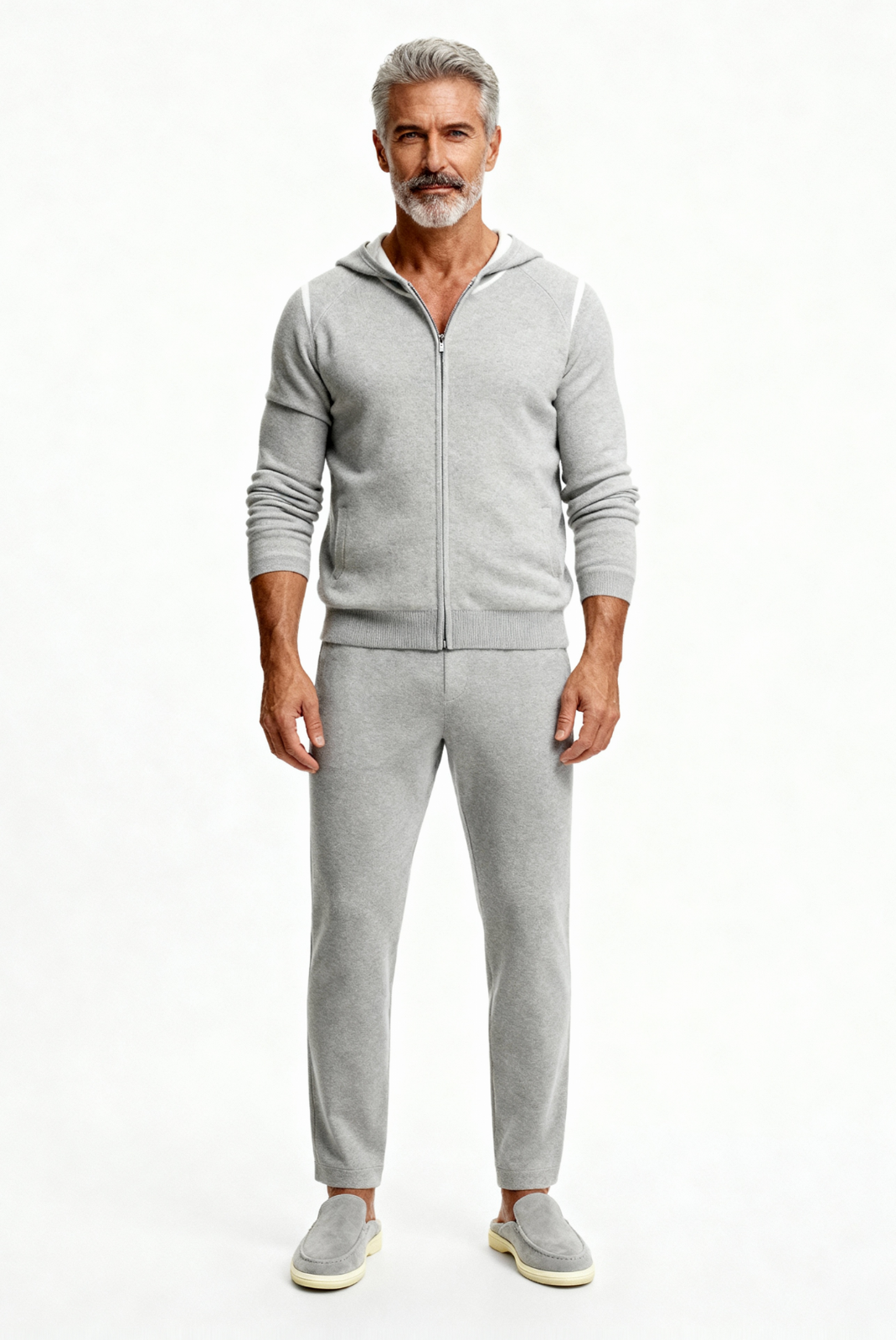 Grey Dune Cashmere Set
