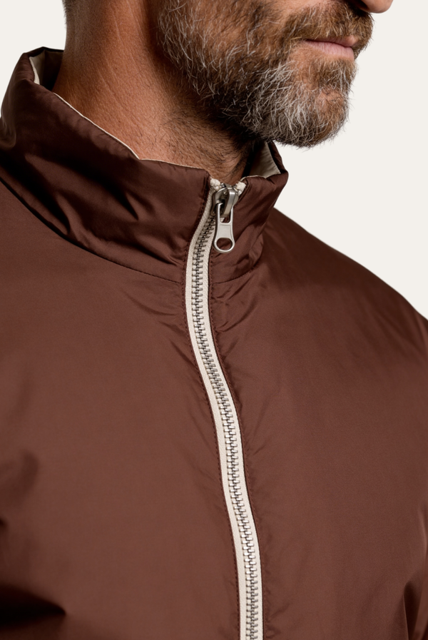 Brauner Windbreaker 