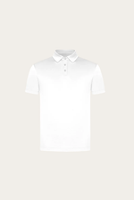 Weißes Imperial-Polohemd