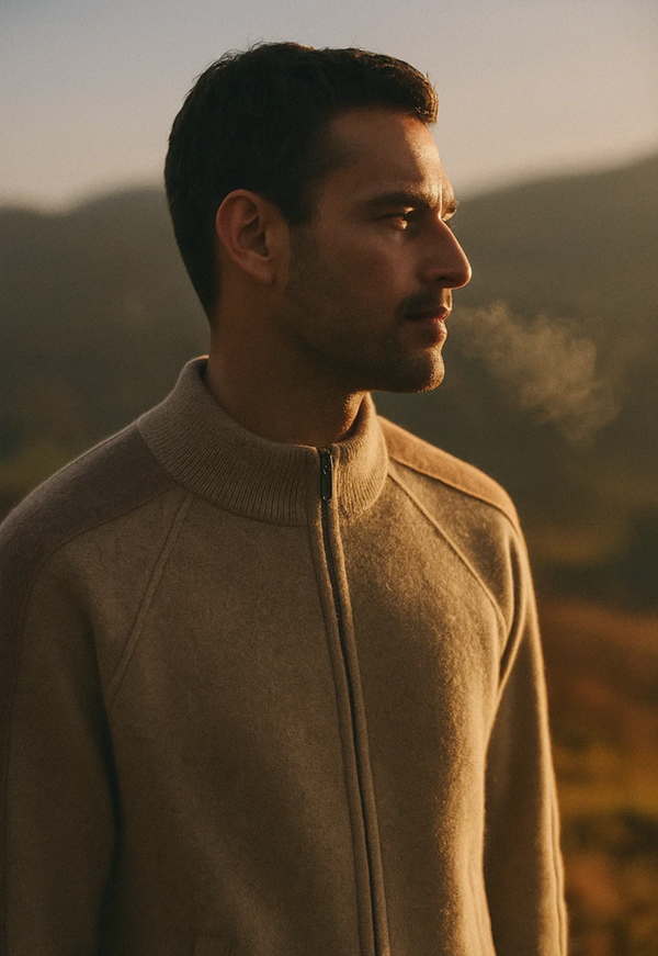 Beige Donati Cashmere Set