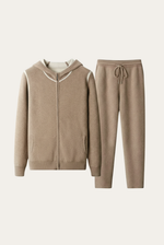 Beiges Dune Kaschmir Set