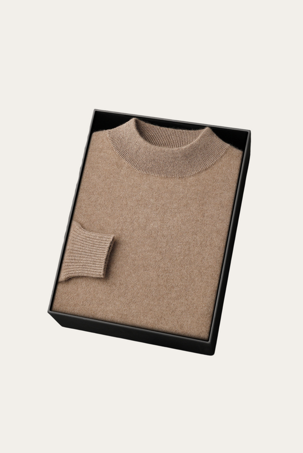 Camel Cashmere Crewneck