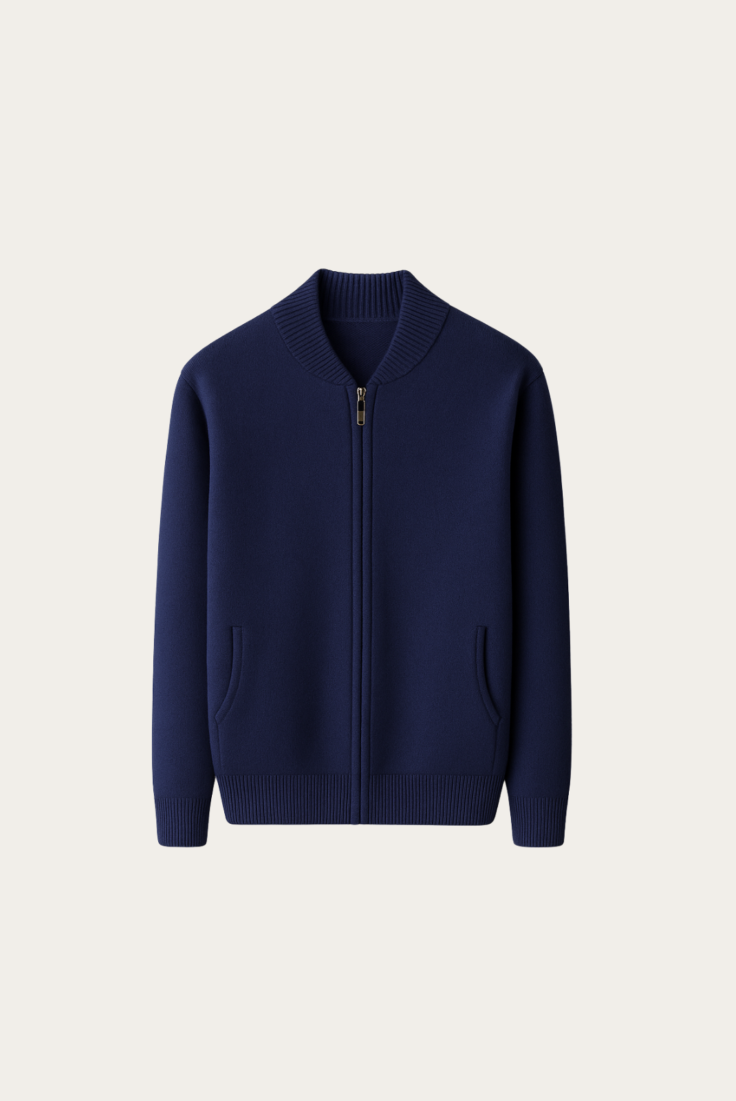 Navy Blue Cashmere Jumper