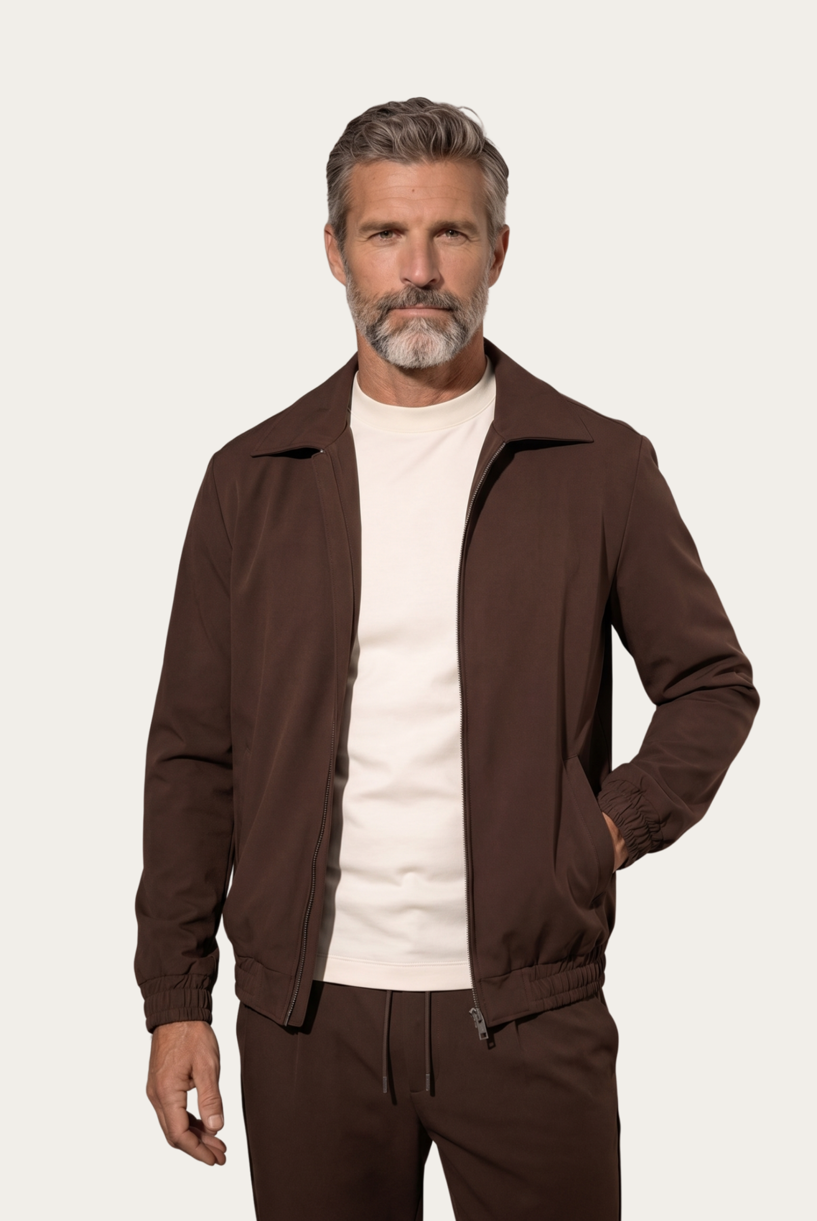 Copper Brown Tech Suit