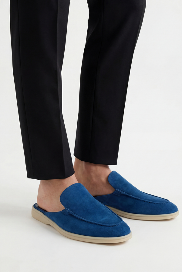 Marineblau Donati Pantoffel