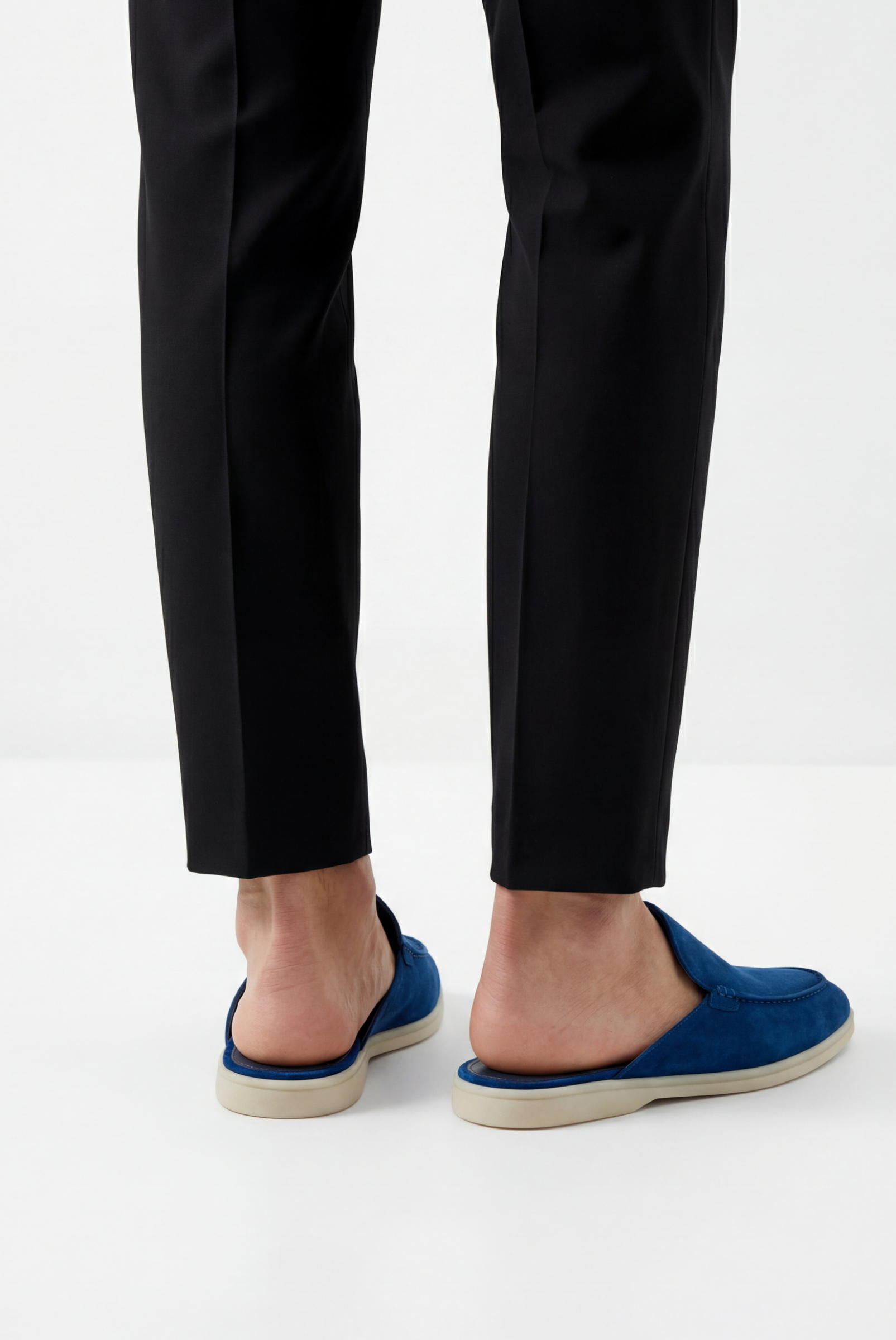 Marine Blue Donati Mule