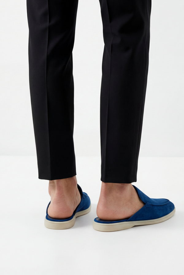Marineblau Donati Pantoffel
