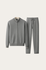 Graues Merino-Nocturne-Set