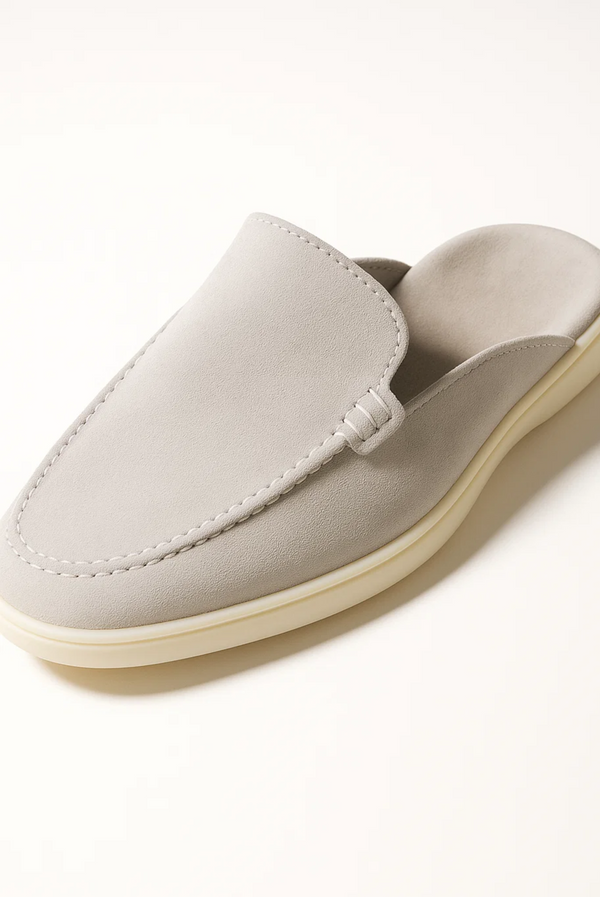 Light Grey Donati Mule