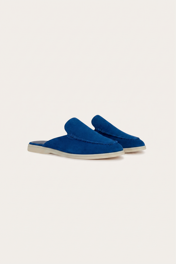Mules Donati Bleu Marine