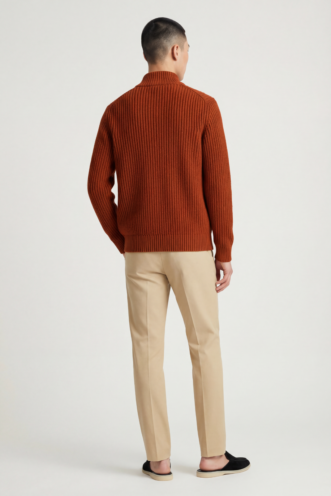 Red Donati Cardigan