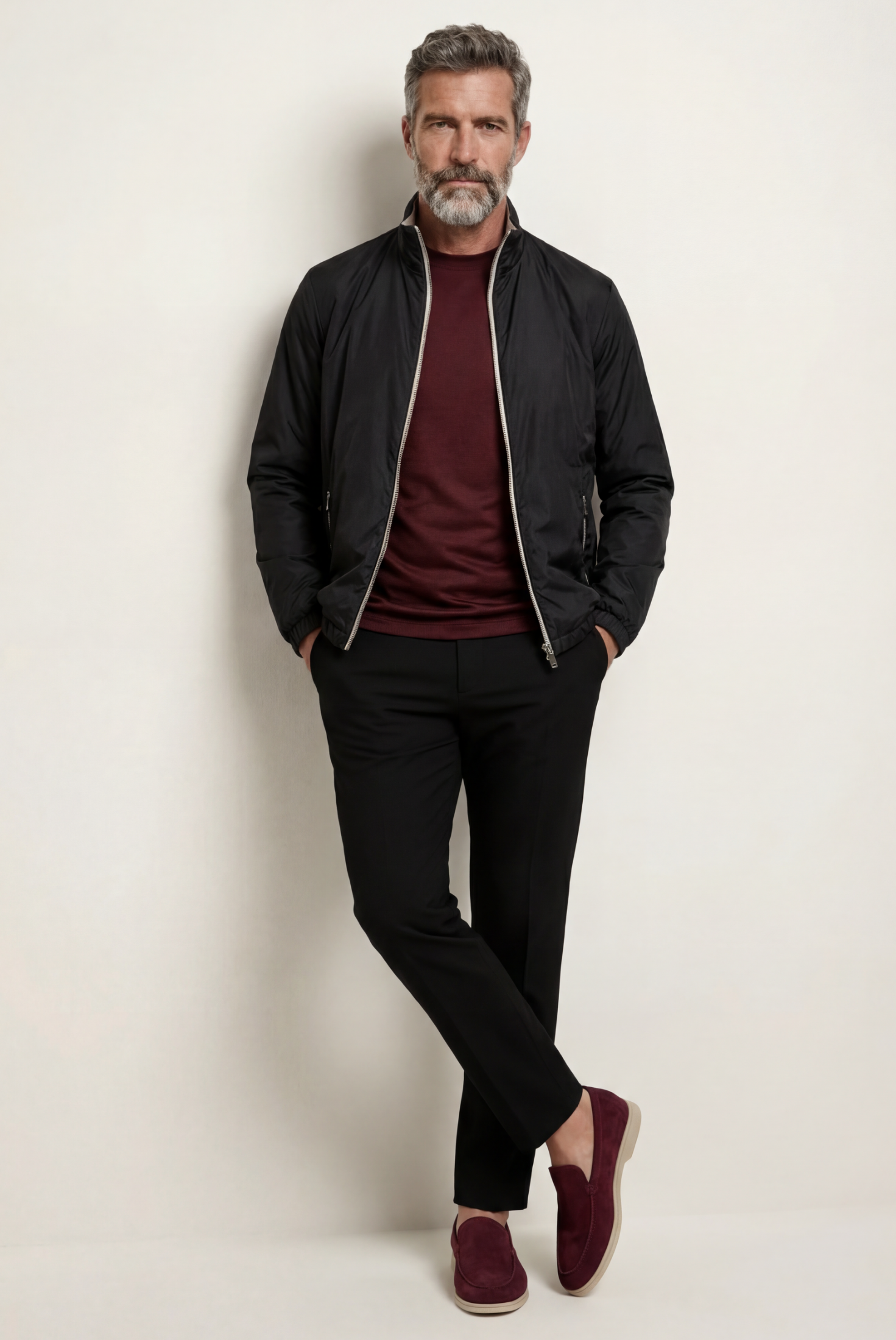 Mocassim Donati Burgundy