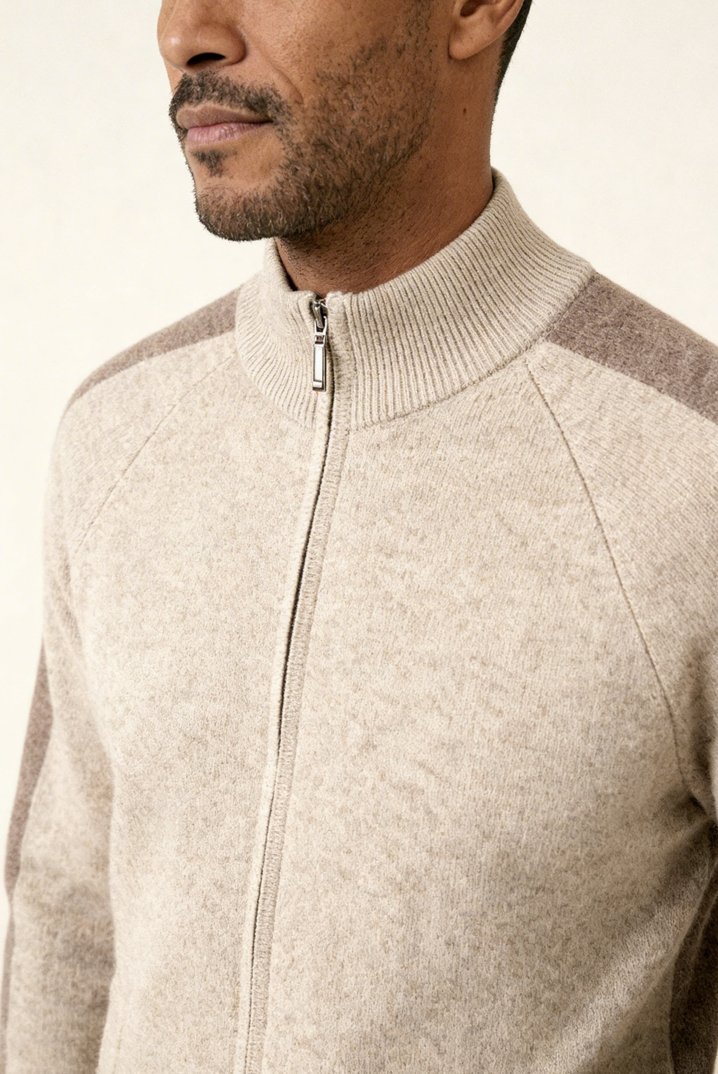 Conjunto de Cashmere Bege Donati