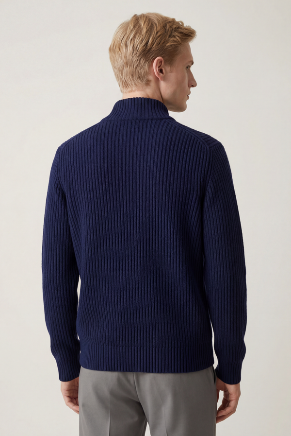 Navy Blue Donati Cardigan