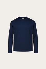Marineblaues Imperial-Langarmshirt