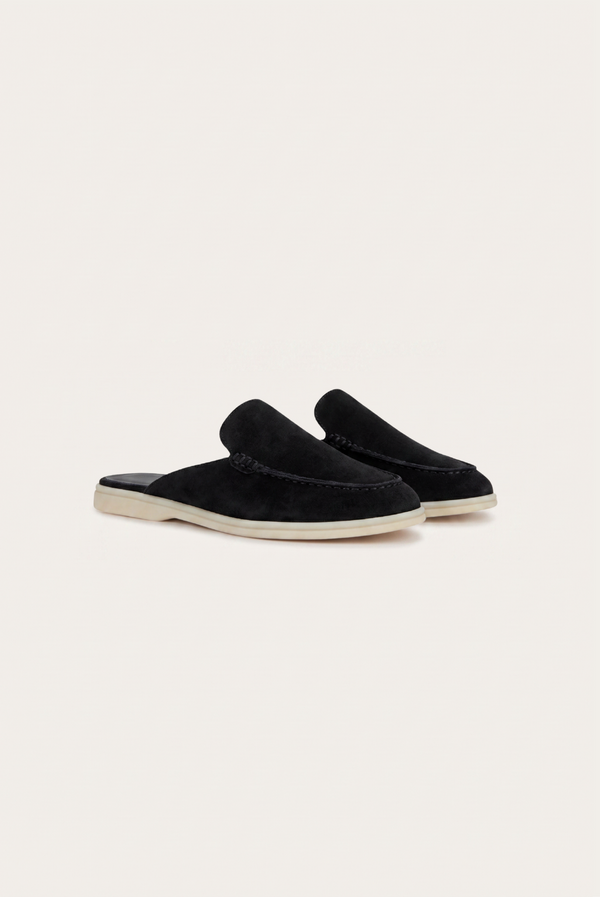 Mules Donati Bleu Marine