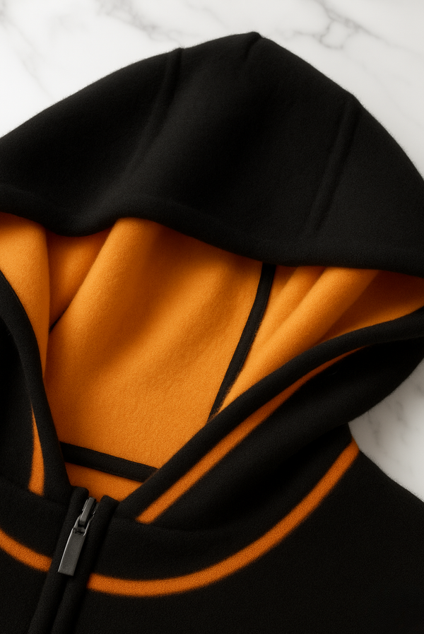 طقم كشمير فاخر أسود