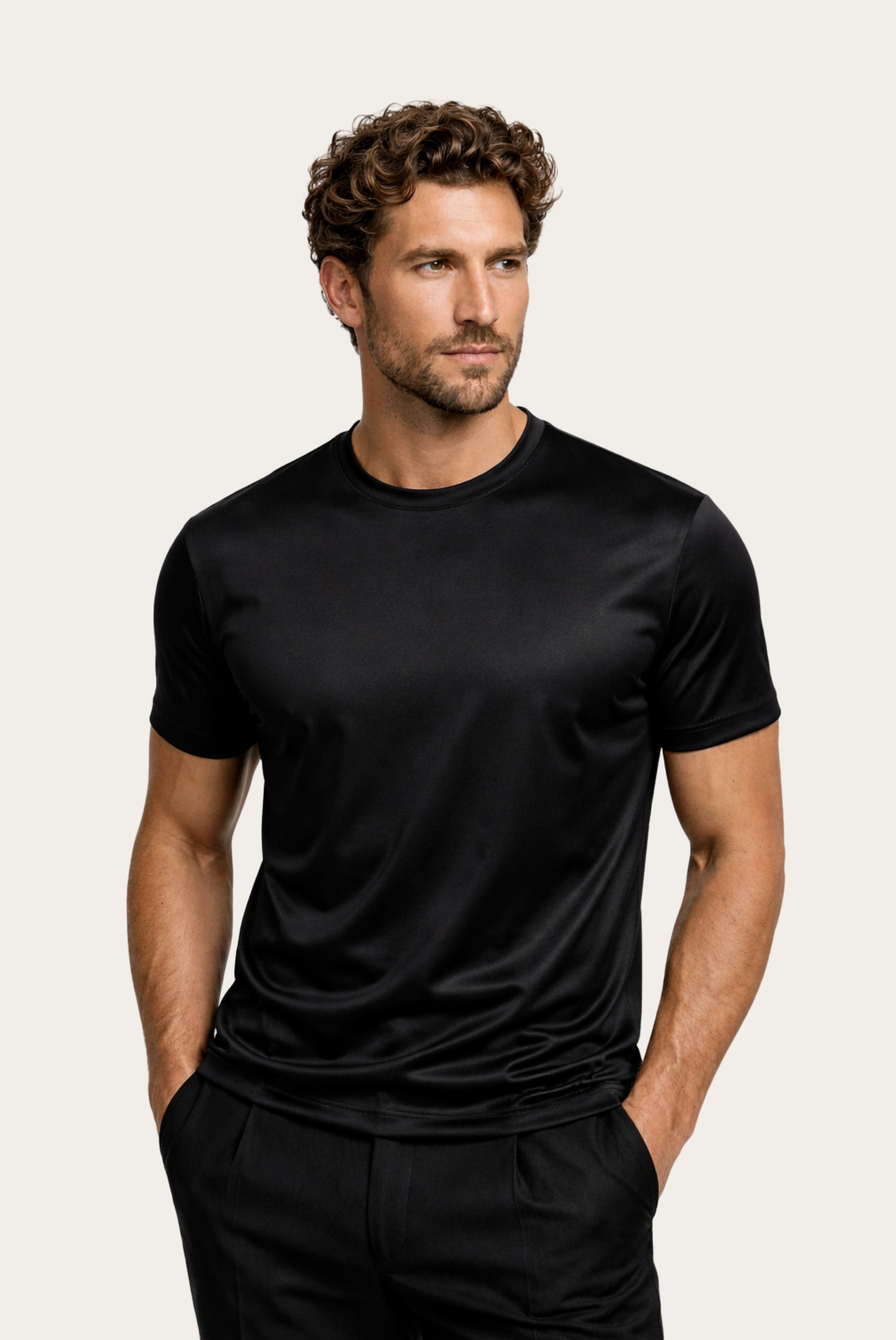 インペリアル T シャツ ブラック