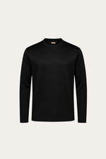 Schwarzes Imperial-Langarmshirt