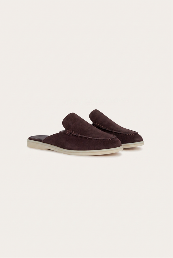 Mules Donati Bleu Marine