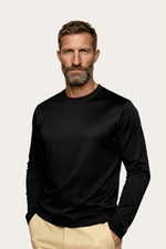 Camiseta Imperial de Manga Larga Negra