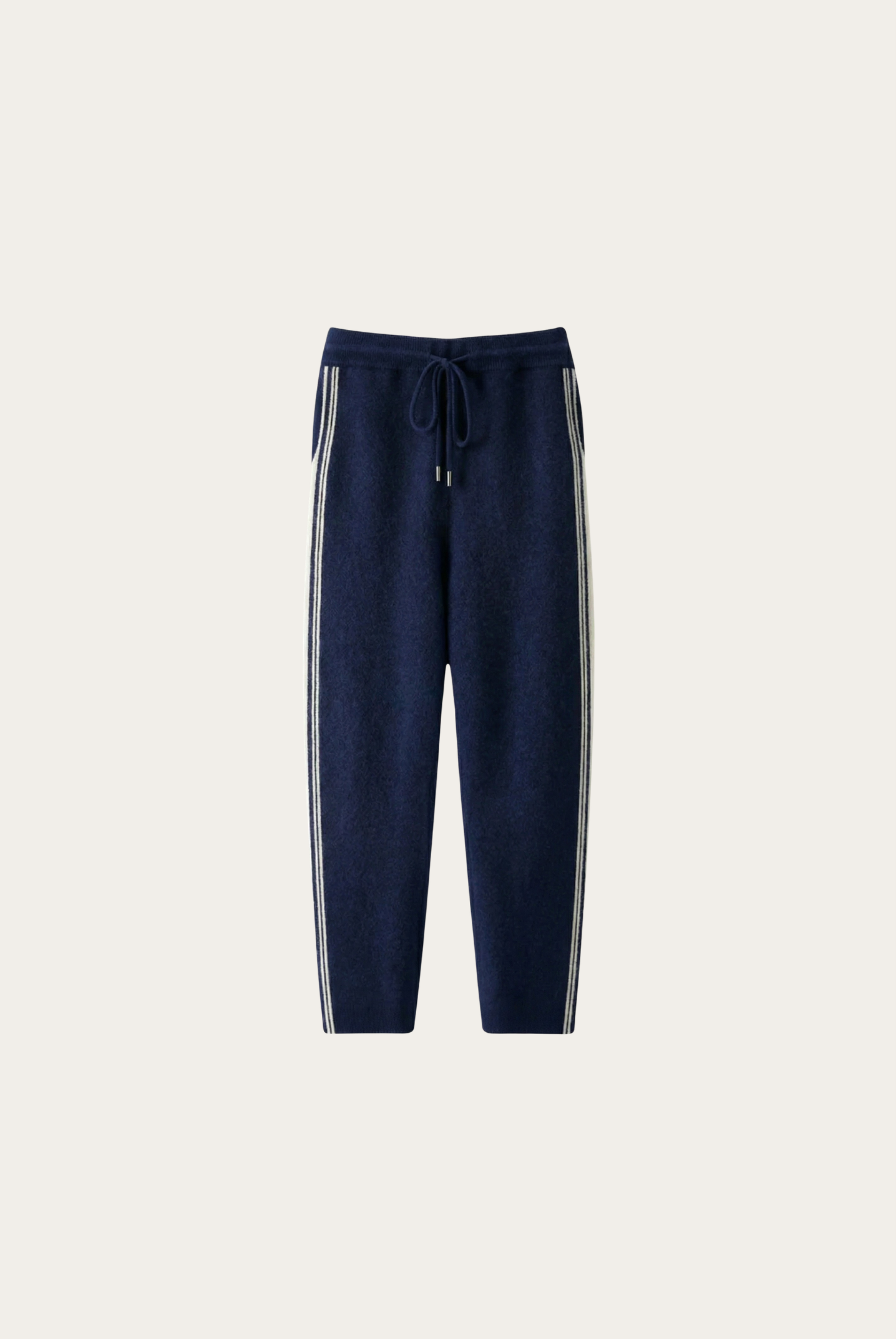 Calças de Lã Merino Azul Marinho