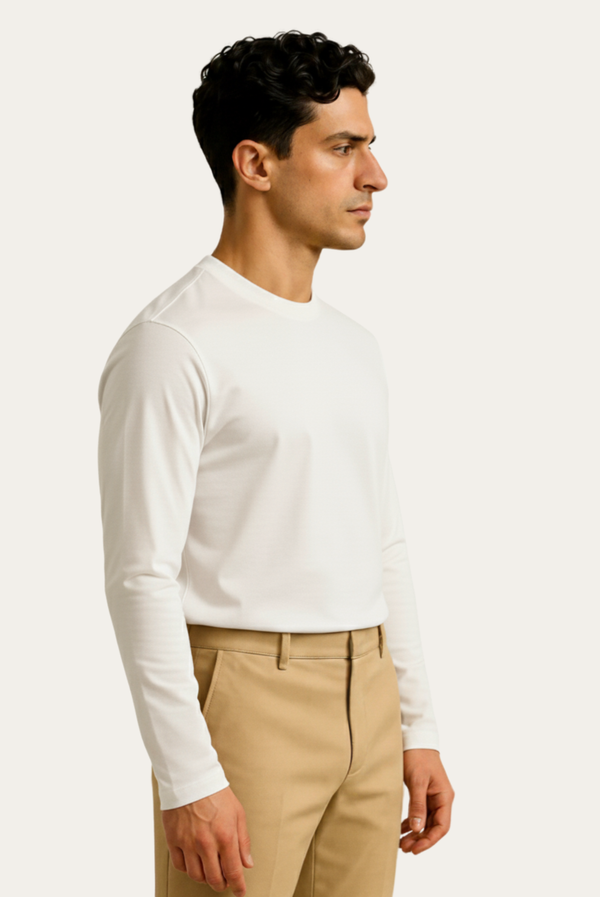 White Imperial Long Sleeve
