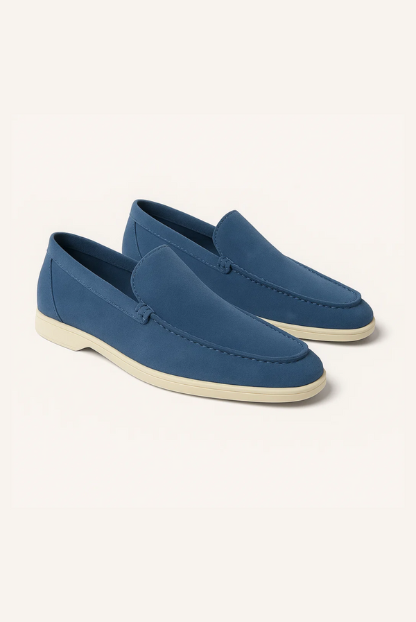 Navy Blue Donati Loafer