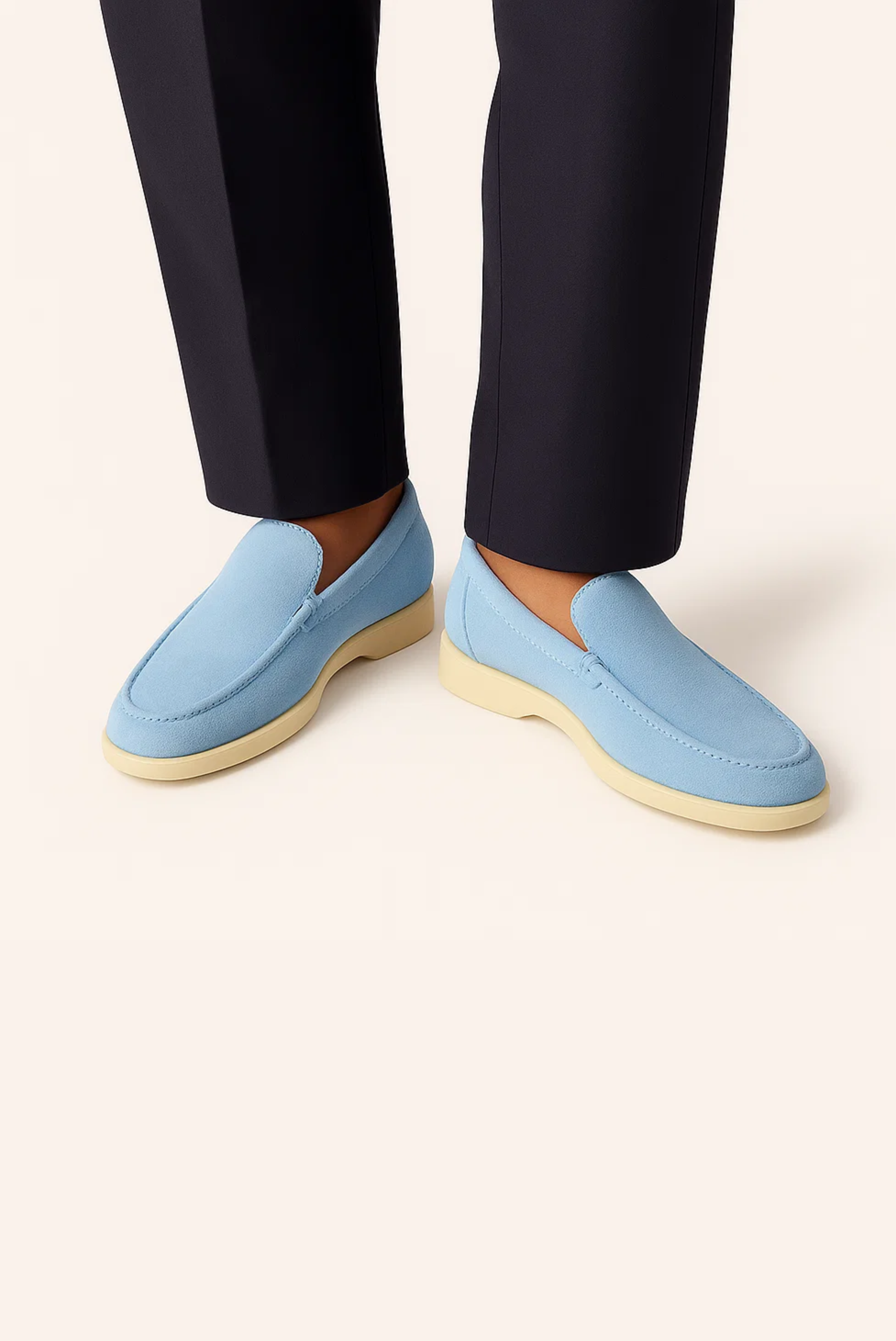 Baby Blue Donati Loafer