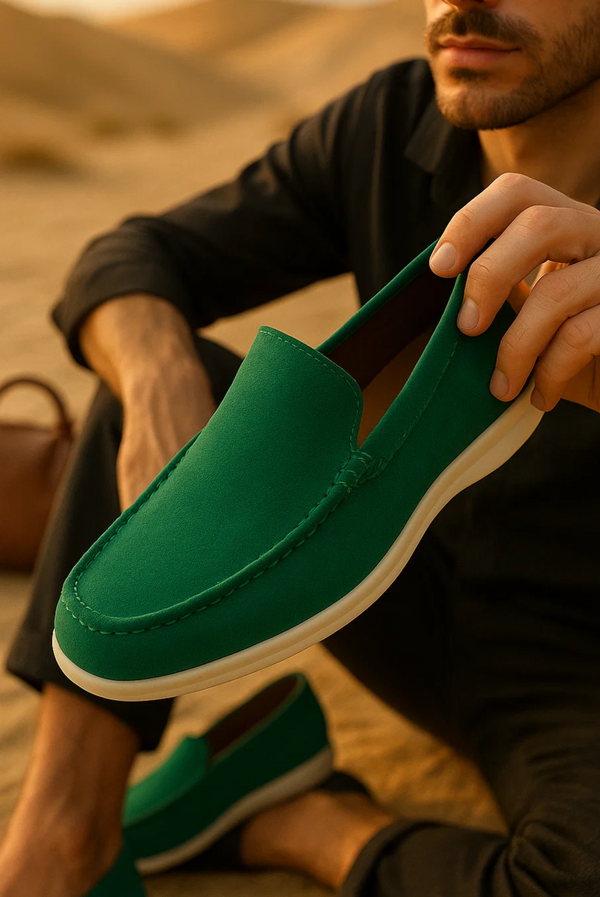 Green Donati Loafer