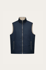 Blaue Tech-Weste