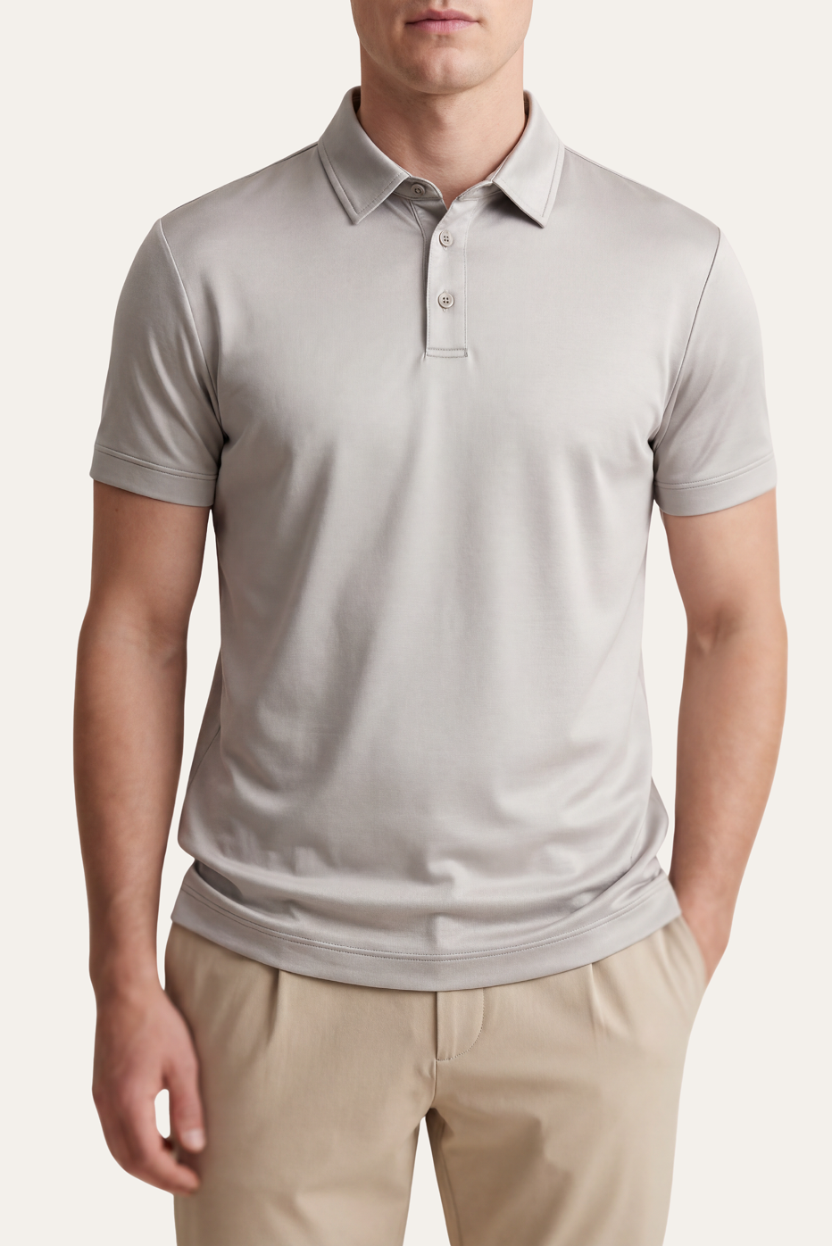 Greige Imperial Polo