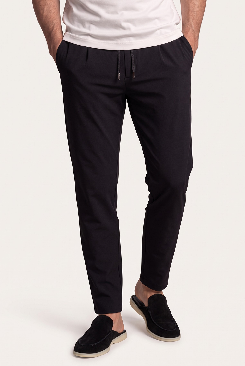 Schwarze Sarh-Hose