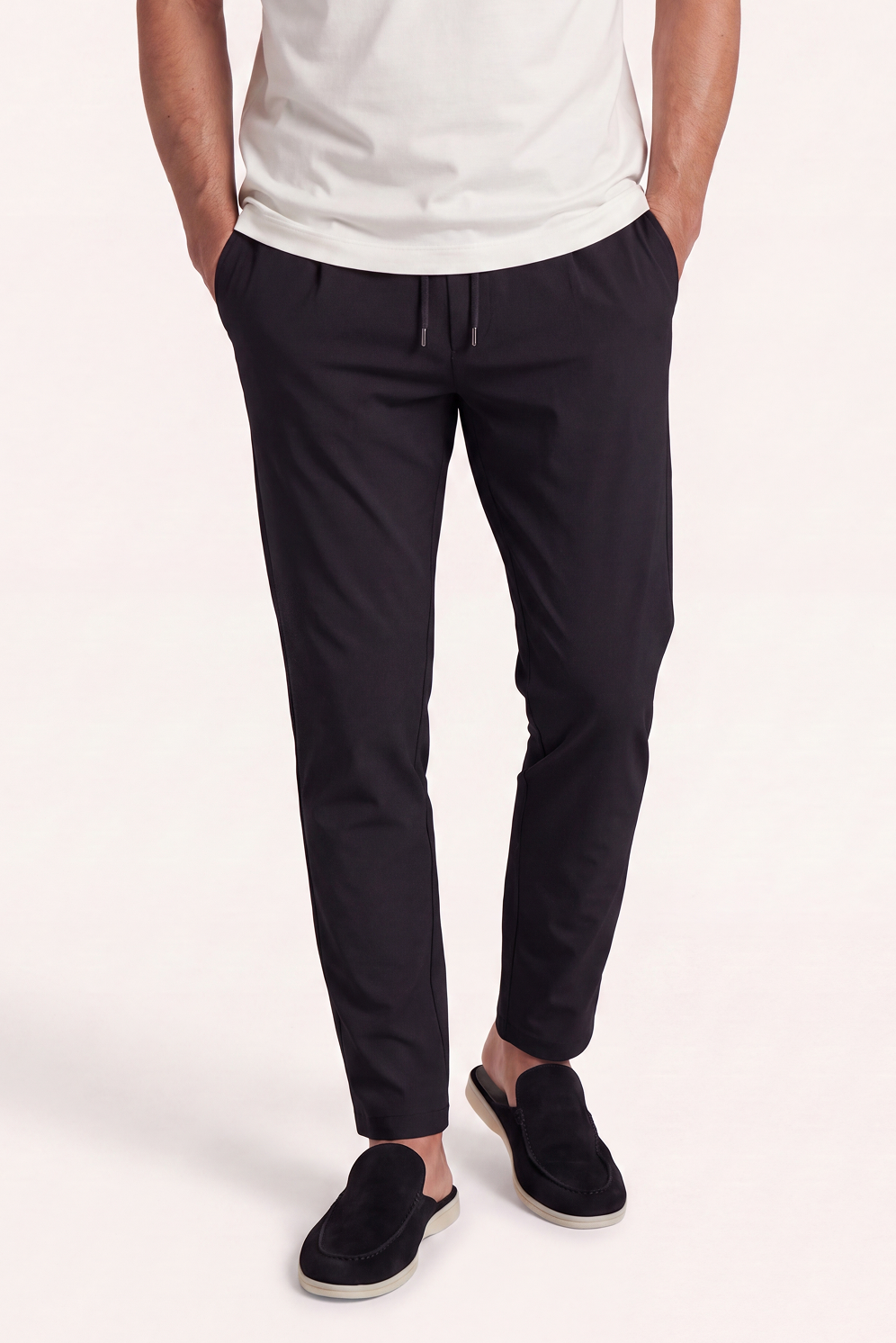 Pantalon stretch Beige