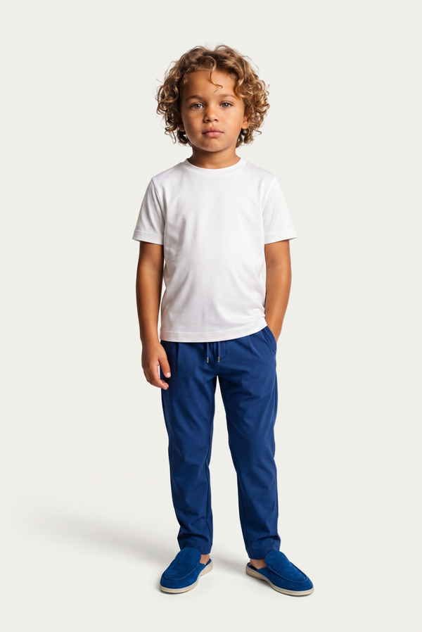 Mules Donati Bleu Marine