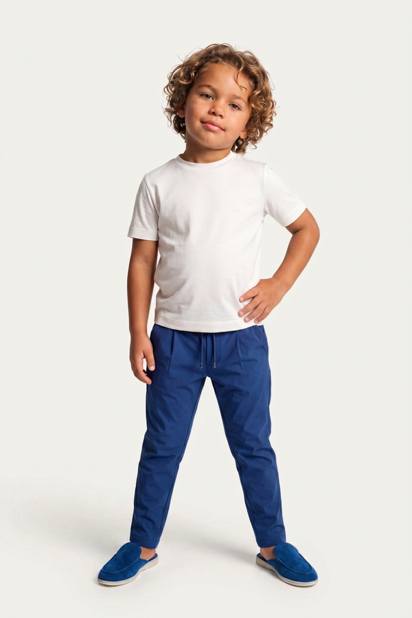 Mules Donati Bleu Marine
