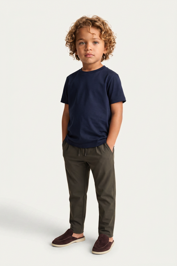 Mules Donati Bleu Marine