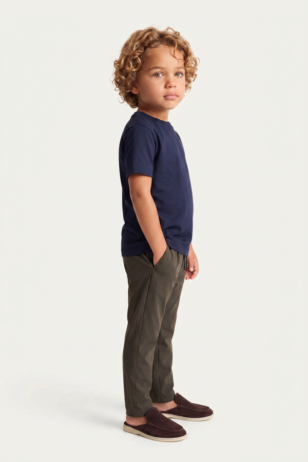 Mules Donati Bleu Marine