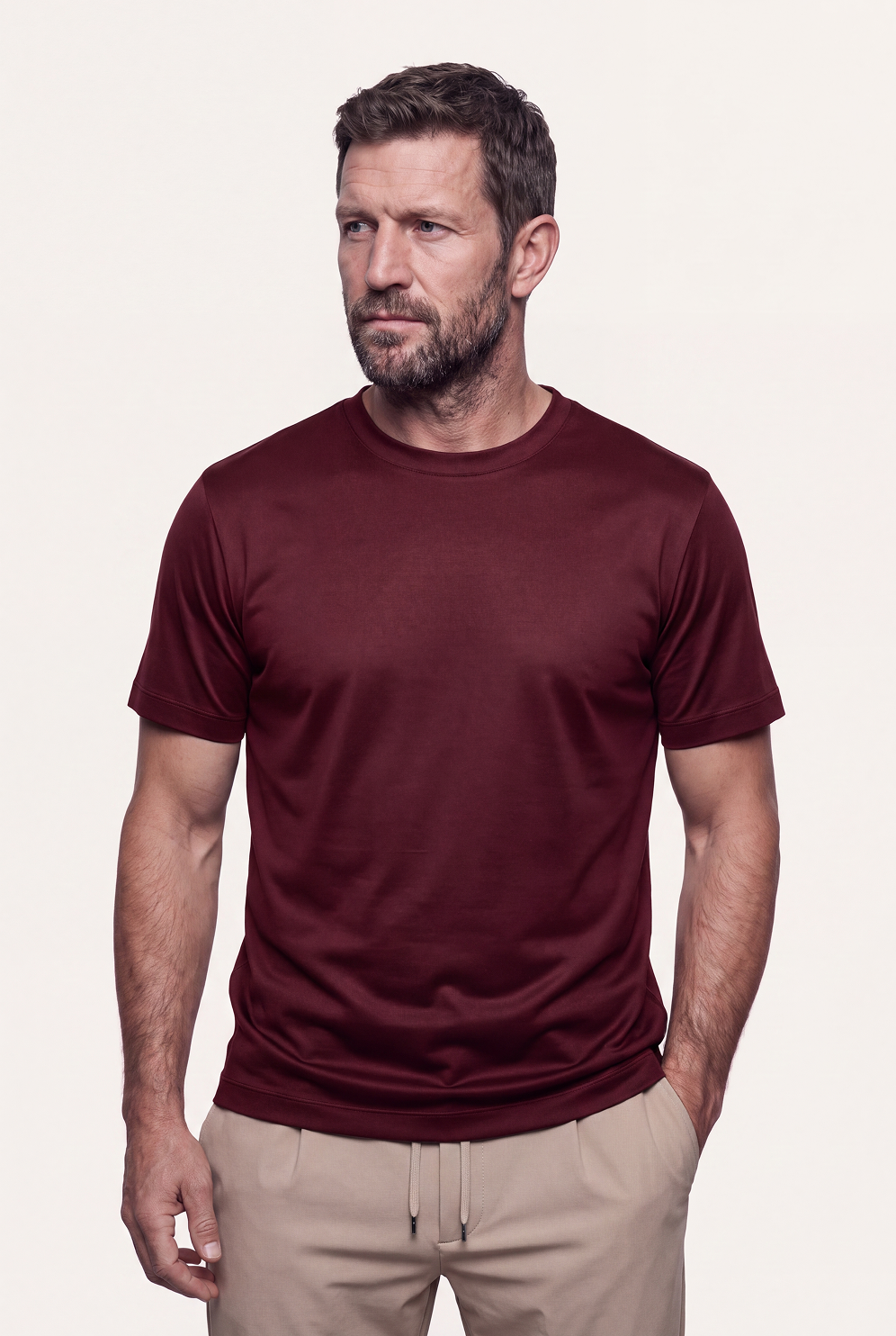 Burgunder Imperial T-Shirt