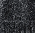 Gorro de Casimir Premium Gris Oscuro Jaspeado