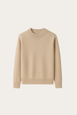 Crewneck en cachemire Crème