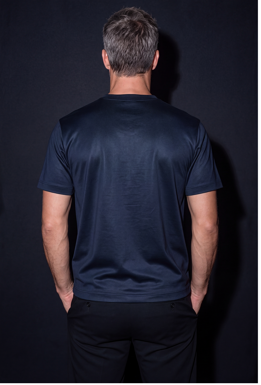 Marineblaues Imperial-T-Shirt